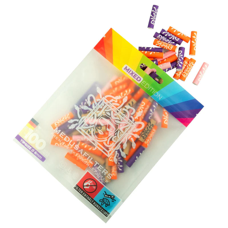 MEDUSA - Mixed | Aktivkohlefilter | 100Stk im Beutel