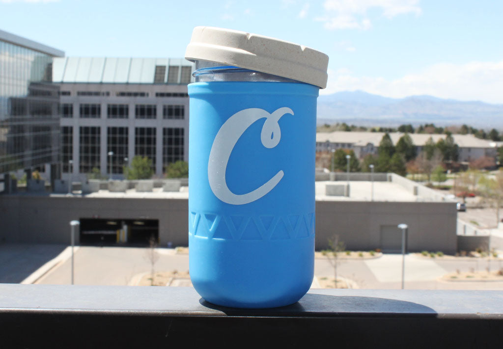 Mason - RE:Stash Jar | Cookies Blue | 12oz