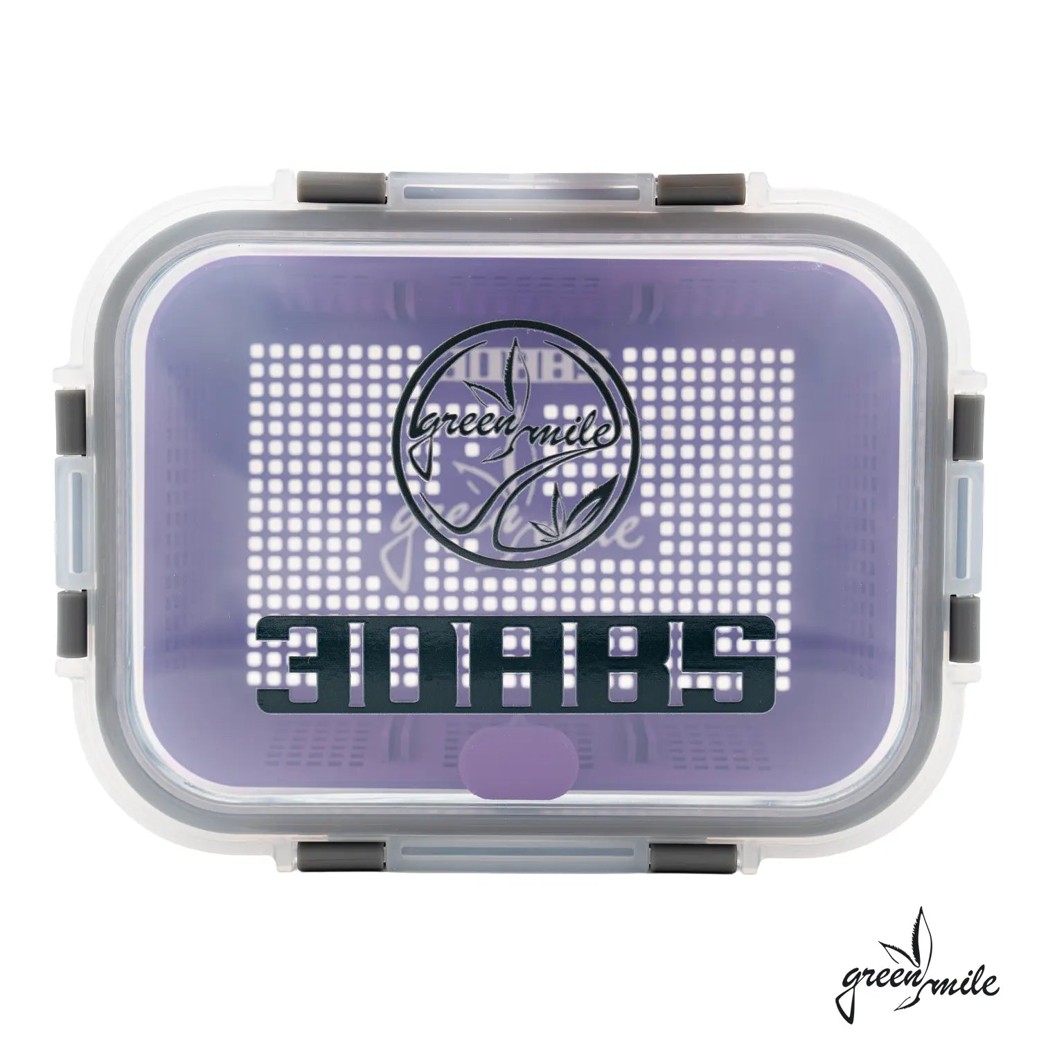 3Dabs x Green Mile, Terp Bath, Lila, Deckel geschlossen