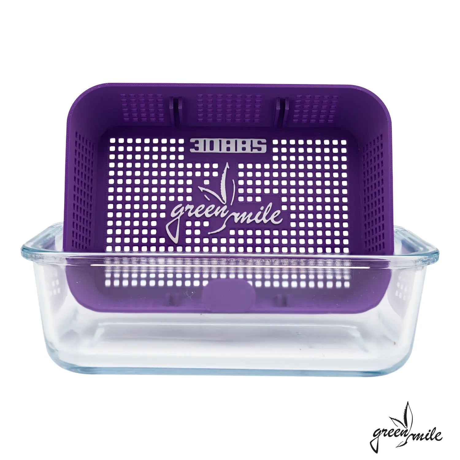 3Dabs x Green Mile, Terp Bath, Lila, Offen mit Bad