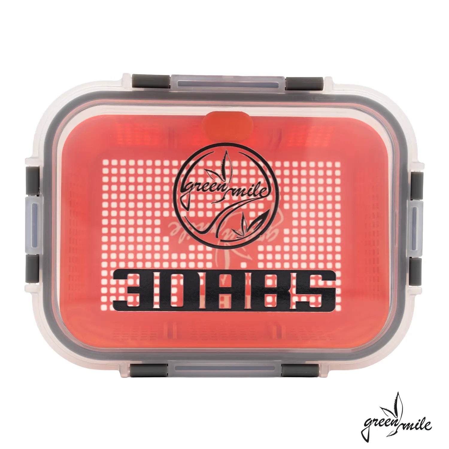 3Dabs x Green Mile, Terp Bath, Orange, Deckel geschlossen