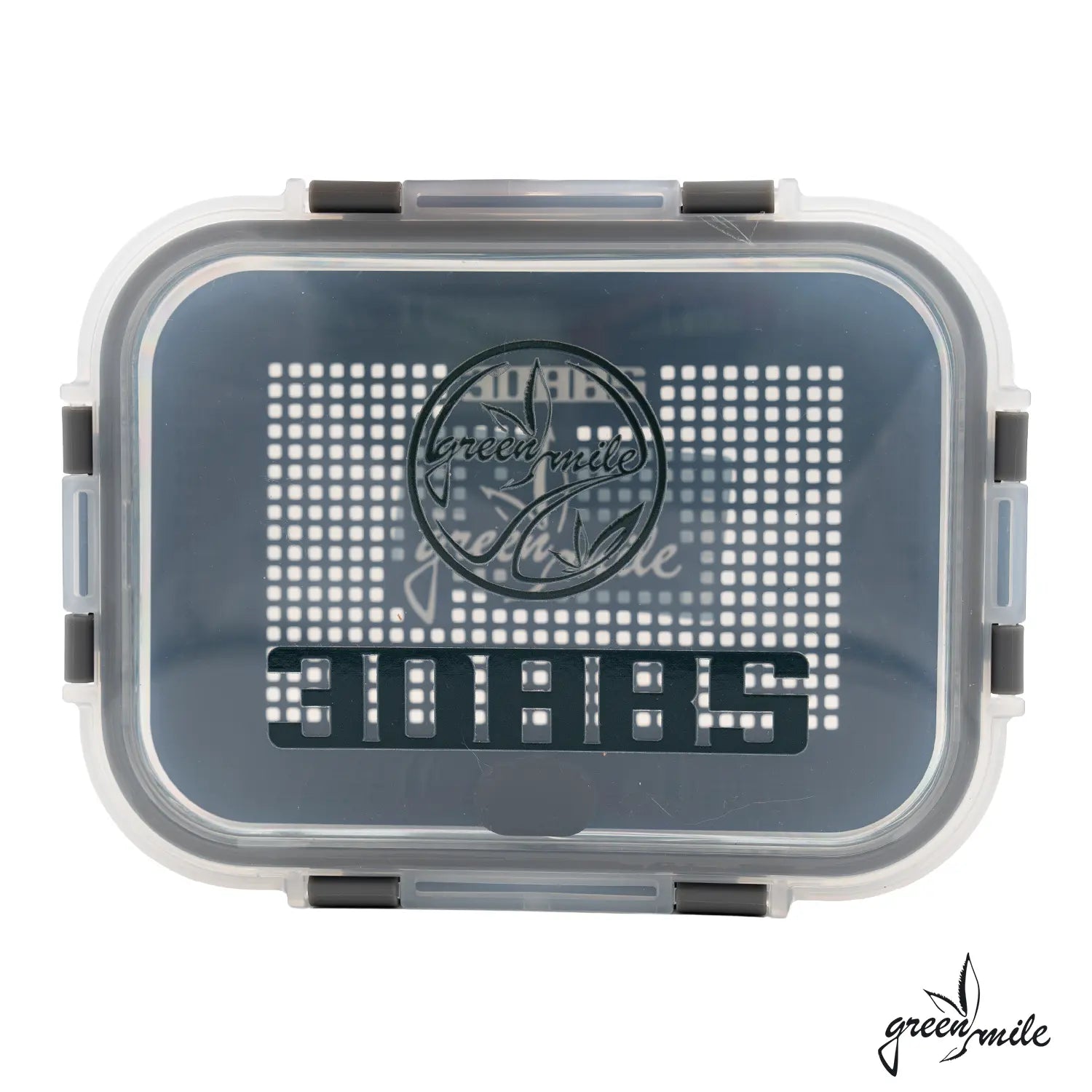 3Dabs x Green Mile, Terp Bath, Schwarz, Deckel geschlossen