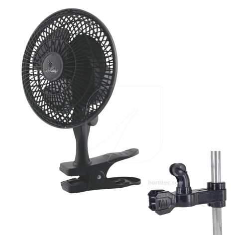 Cyclone - Ventilator mit Klemme Set 15 cm + Monkey Clip