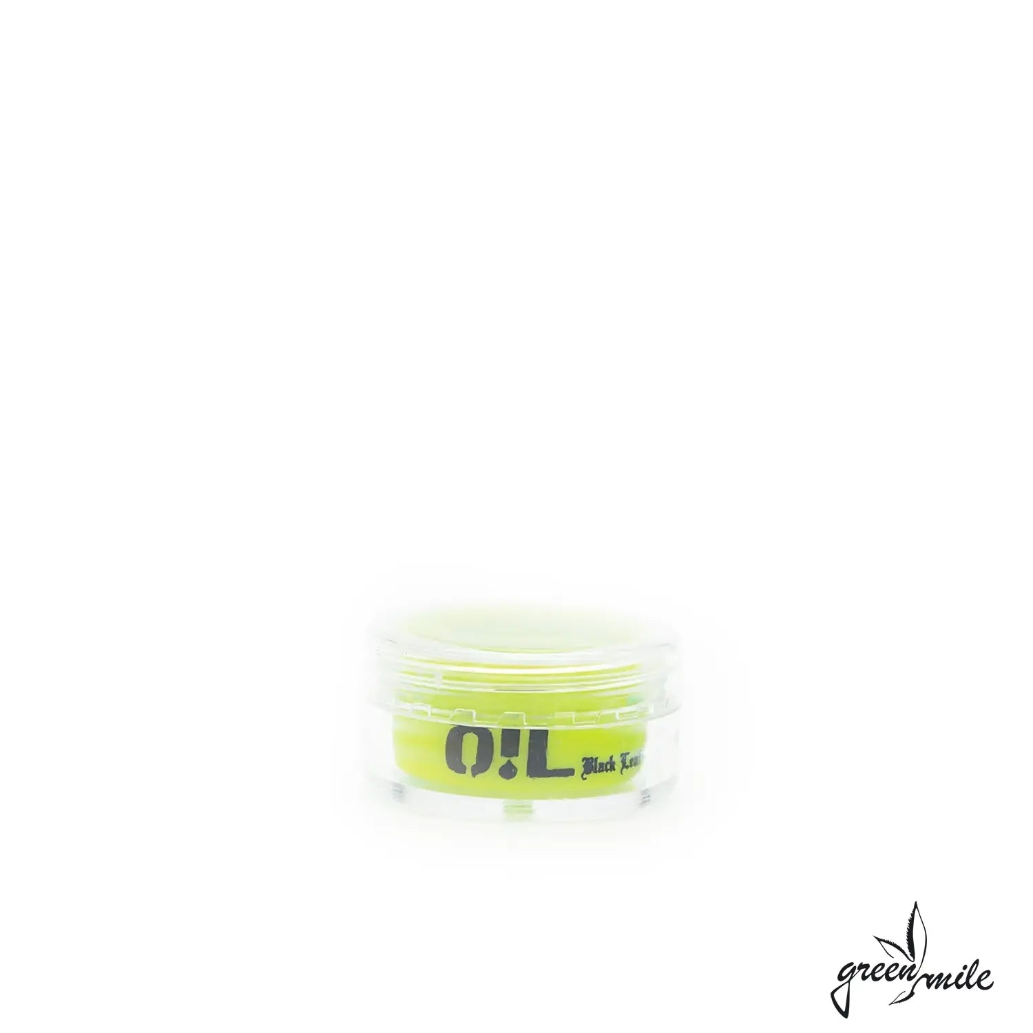 Black Leaf Oil Dose mit Silikoneinsatz Olive Geschlossen