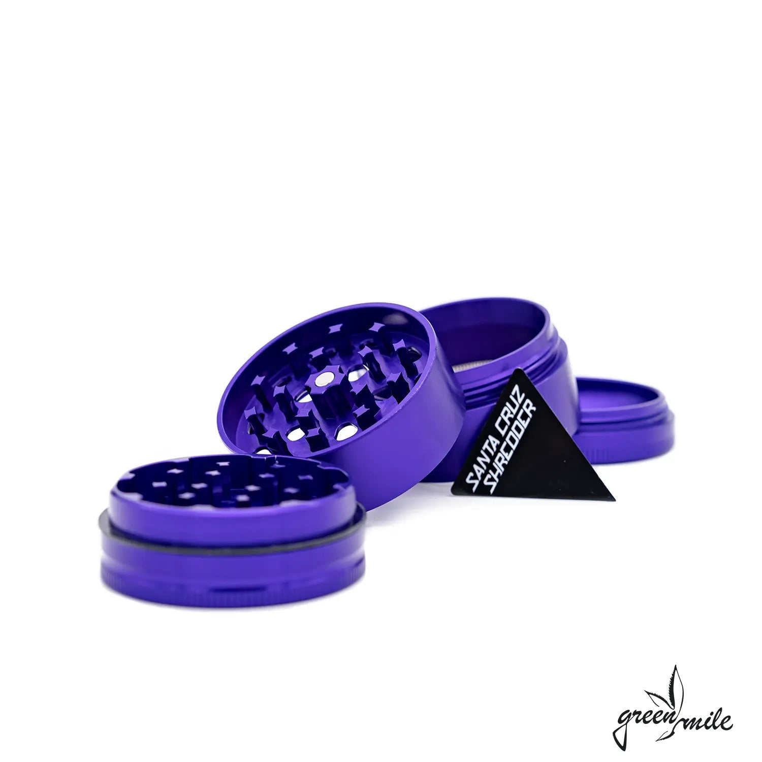 Santa Cruz Shredder 2, ¾“ L, Purple, offen, Vorderansicht