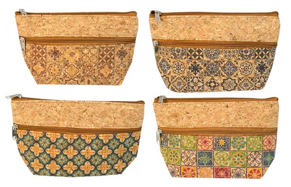 Out Blue - Tabaktasche Etui aus Kork | Mandala