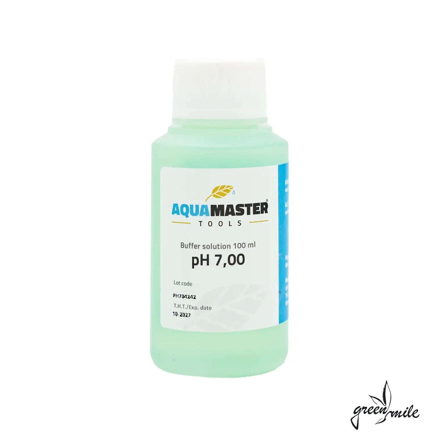Aquamaster Tools, Pufferlösung, pH7, 100ml, Vorderansicht