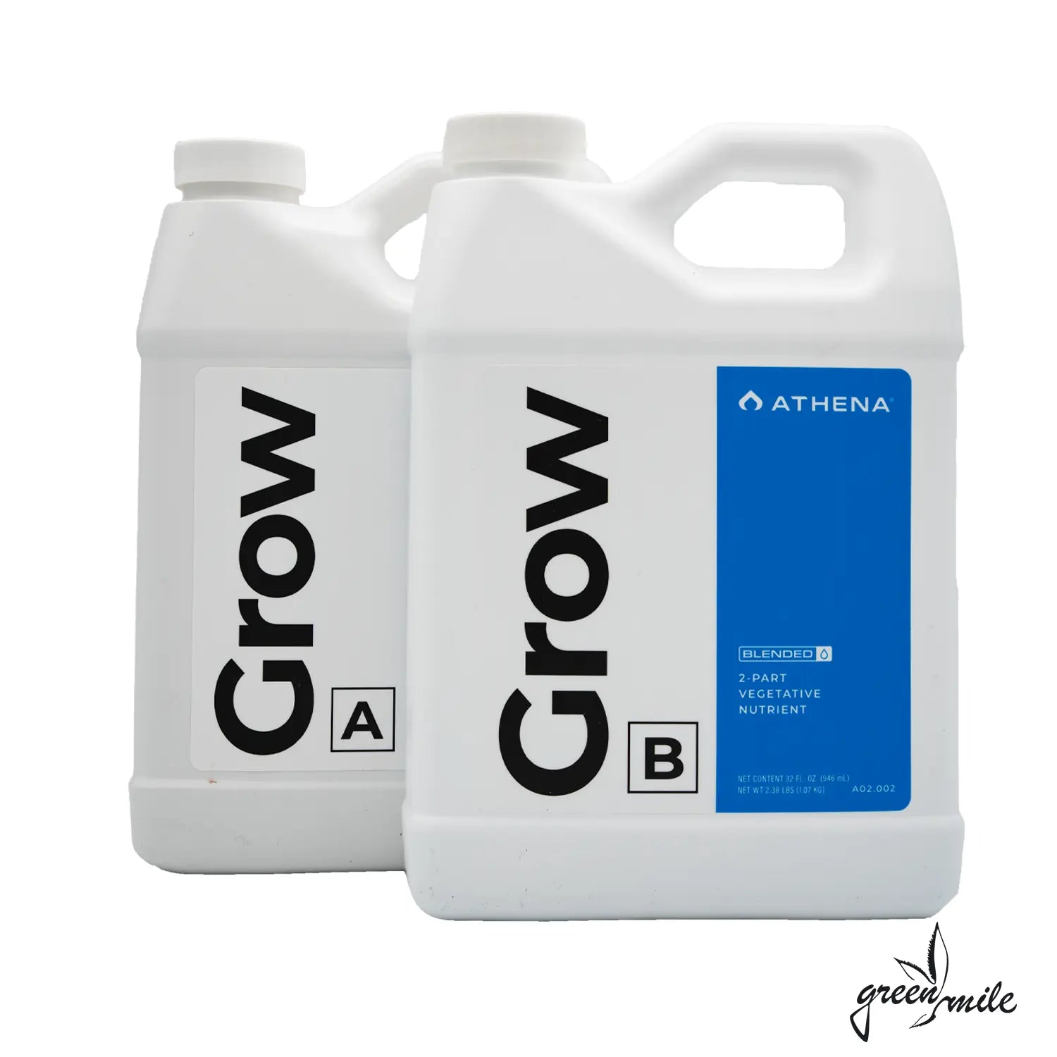 Athena, Grow, A und B, 946ml, Kanister, Vorderansicht