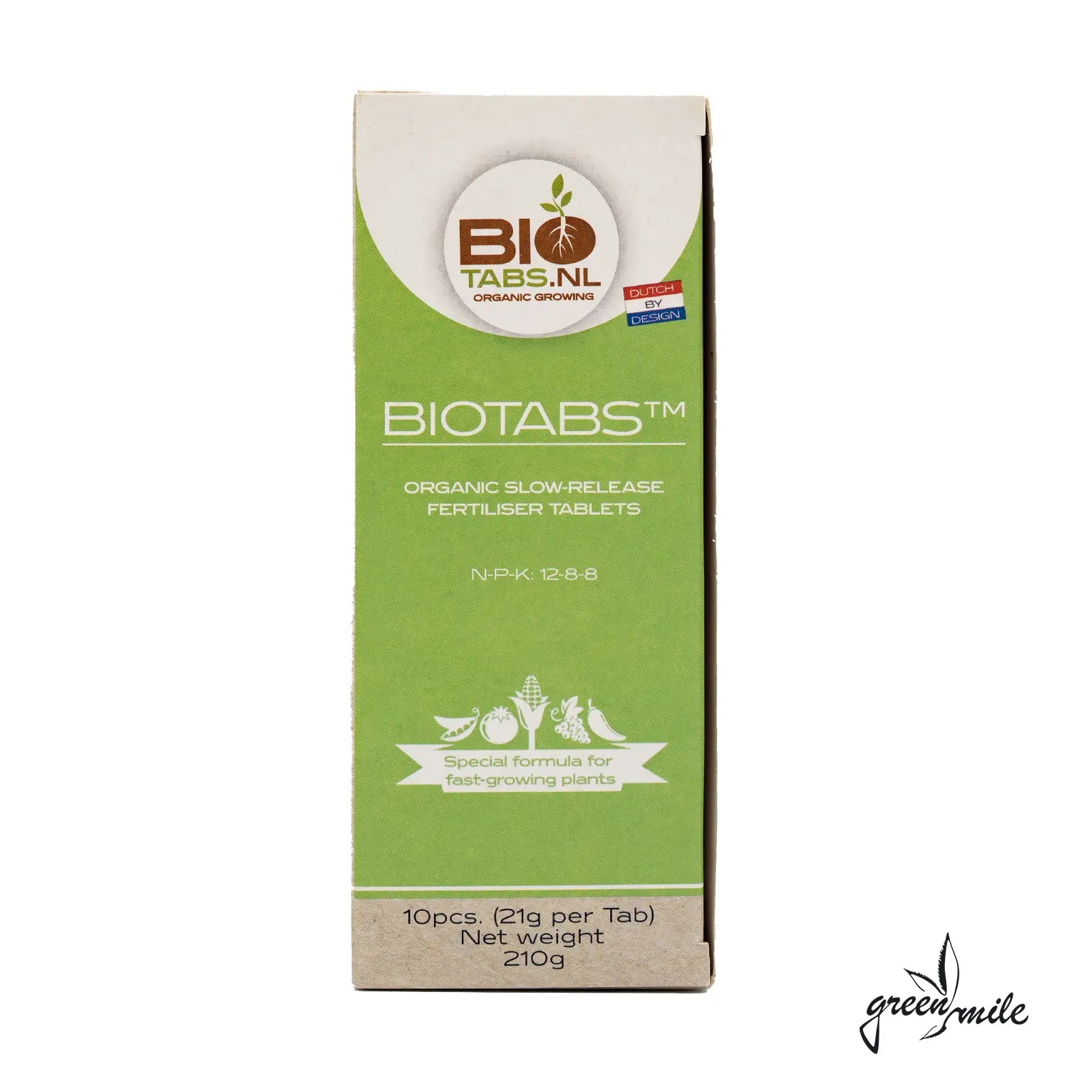 Biotabs, Biotabs, 10 Stück, Verpackung, Vorderansicht