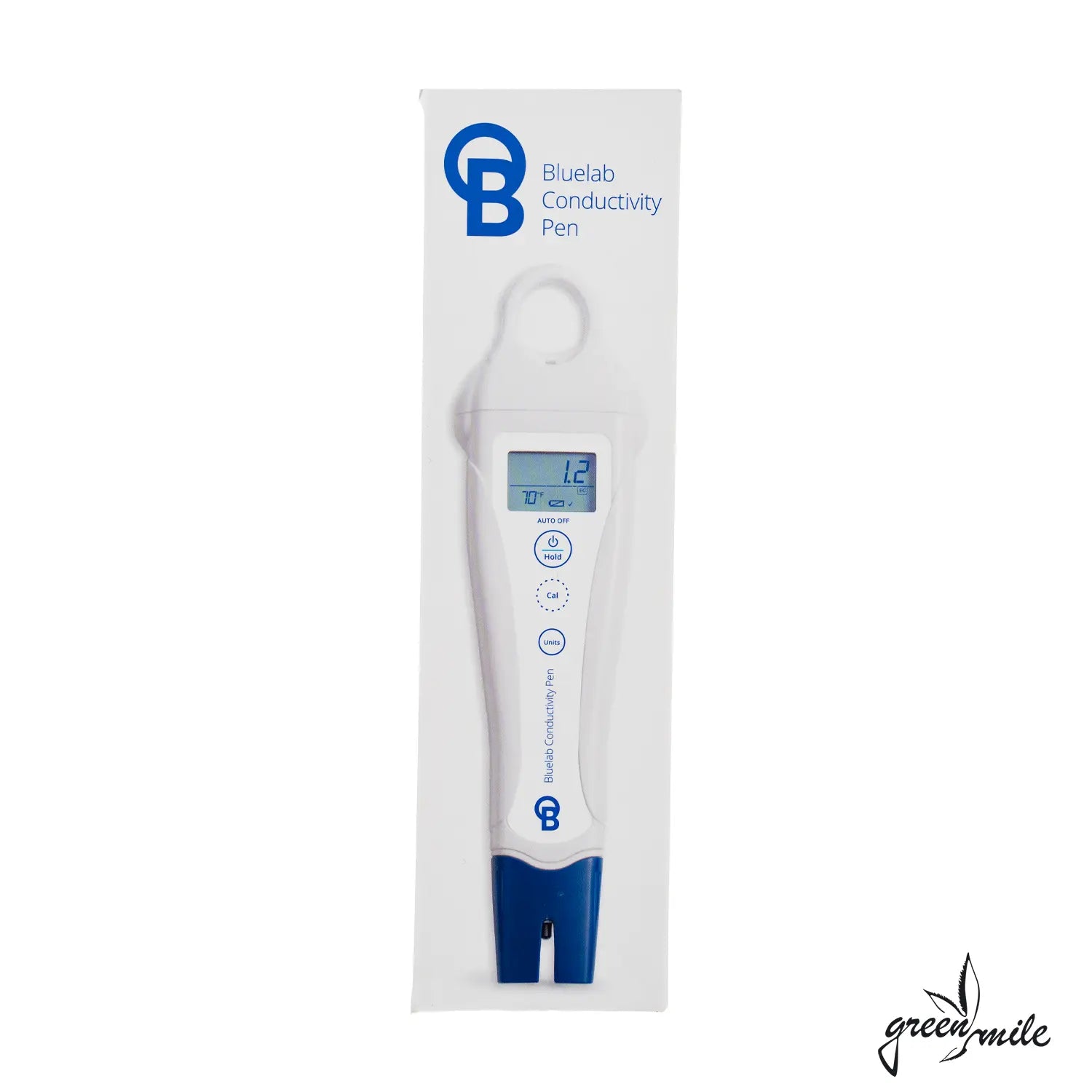 Bluelab, Conductivity Pen, EC Messgerät, Verpackung, Vorderansicht