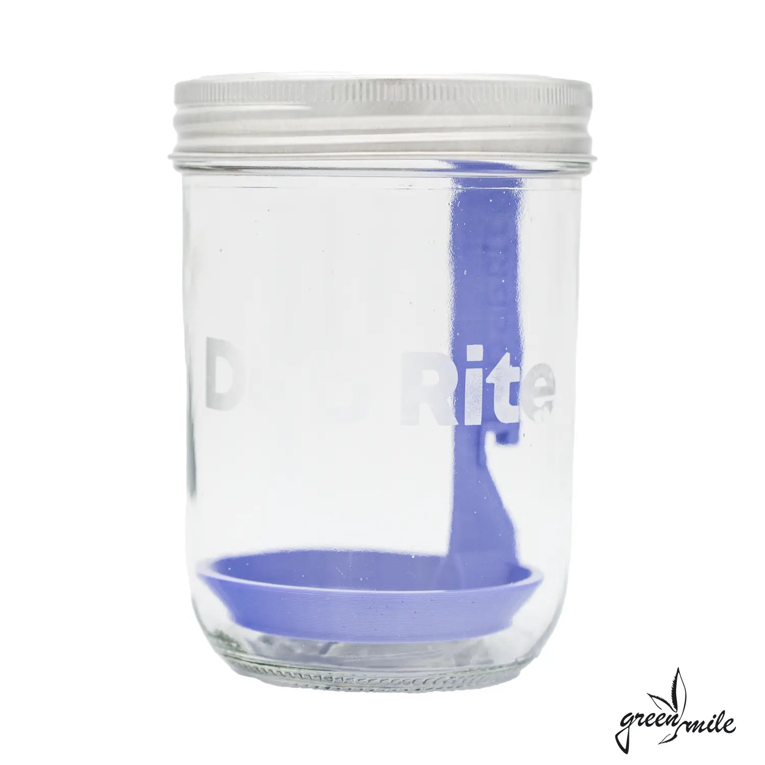 Dab Rite, Magics Traveling Dunk Jar, lila, verschlossen, Vorderansicht