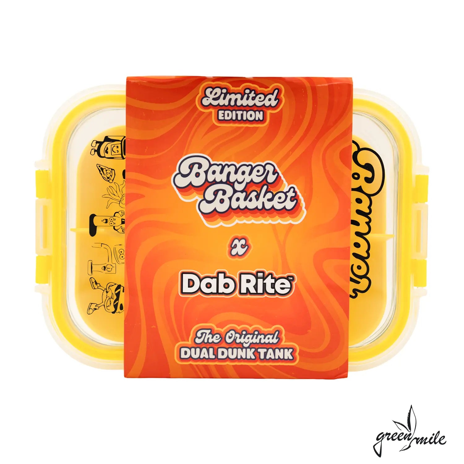Dab Rite x Trevy Metal, Banger Basket, Collage, Verpackung, Vorderansicht