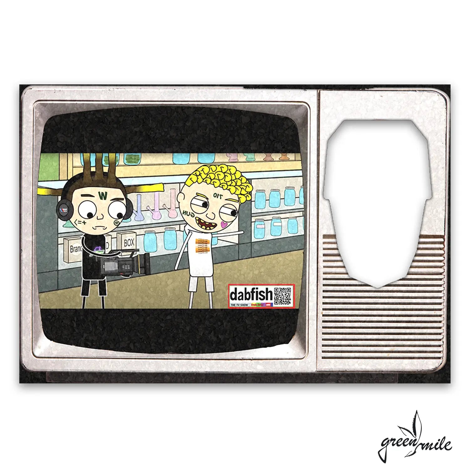 Dab Rite x Waterboyz, Dab Fish, Moodmat, Frontansicht