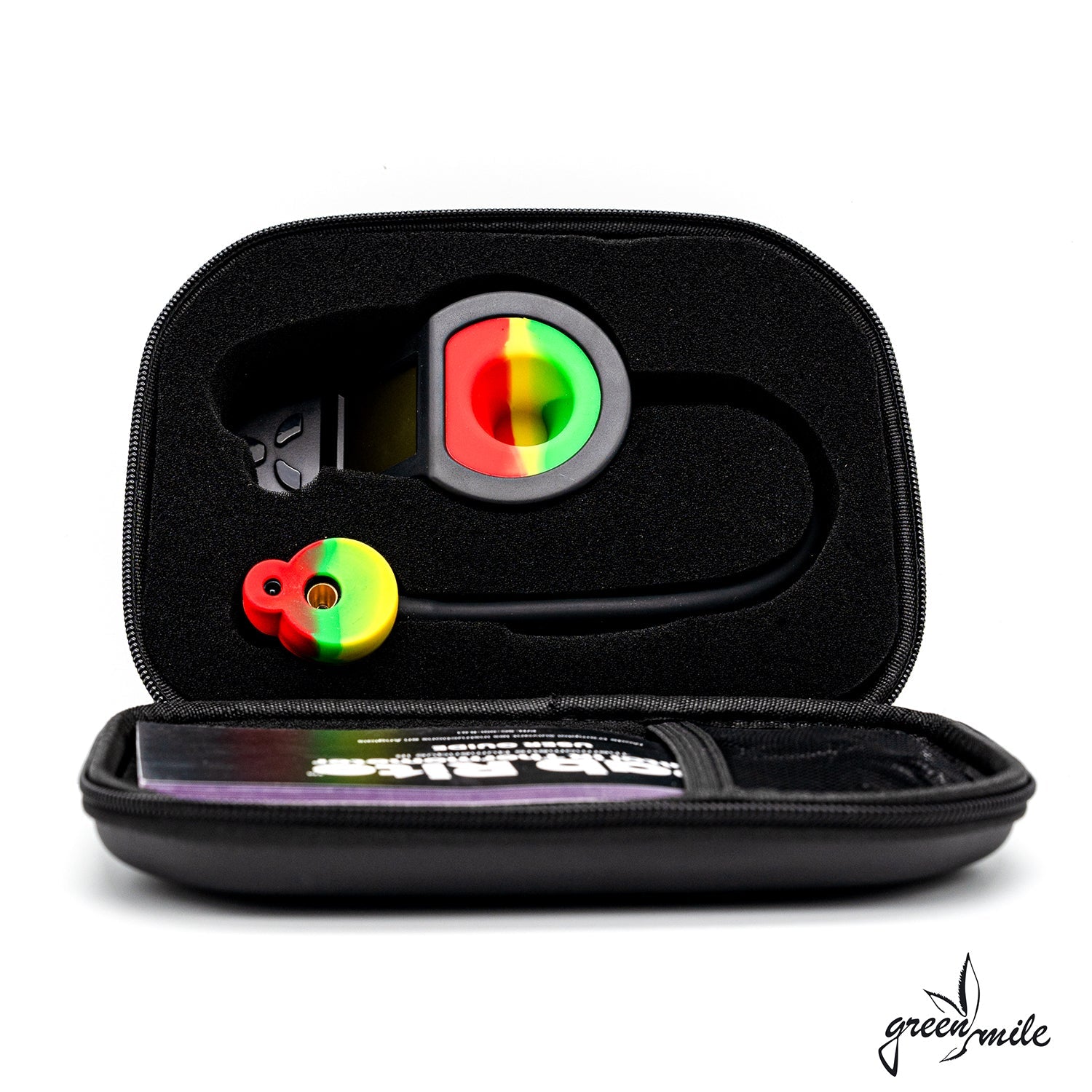 Dab Rite mit Rasta Carb Cap in Tasche