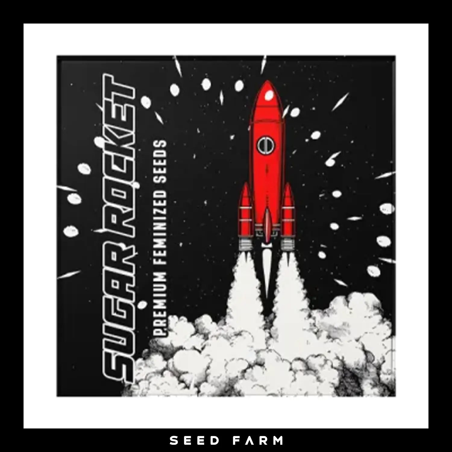 Doja x Duke of Erb, Sugar Rocket, feminisierte Cannabis Samen, 6 Stück, Vorderansicht