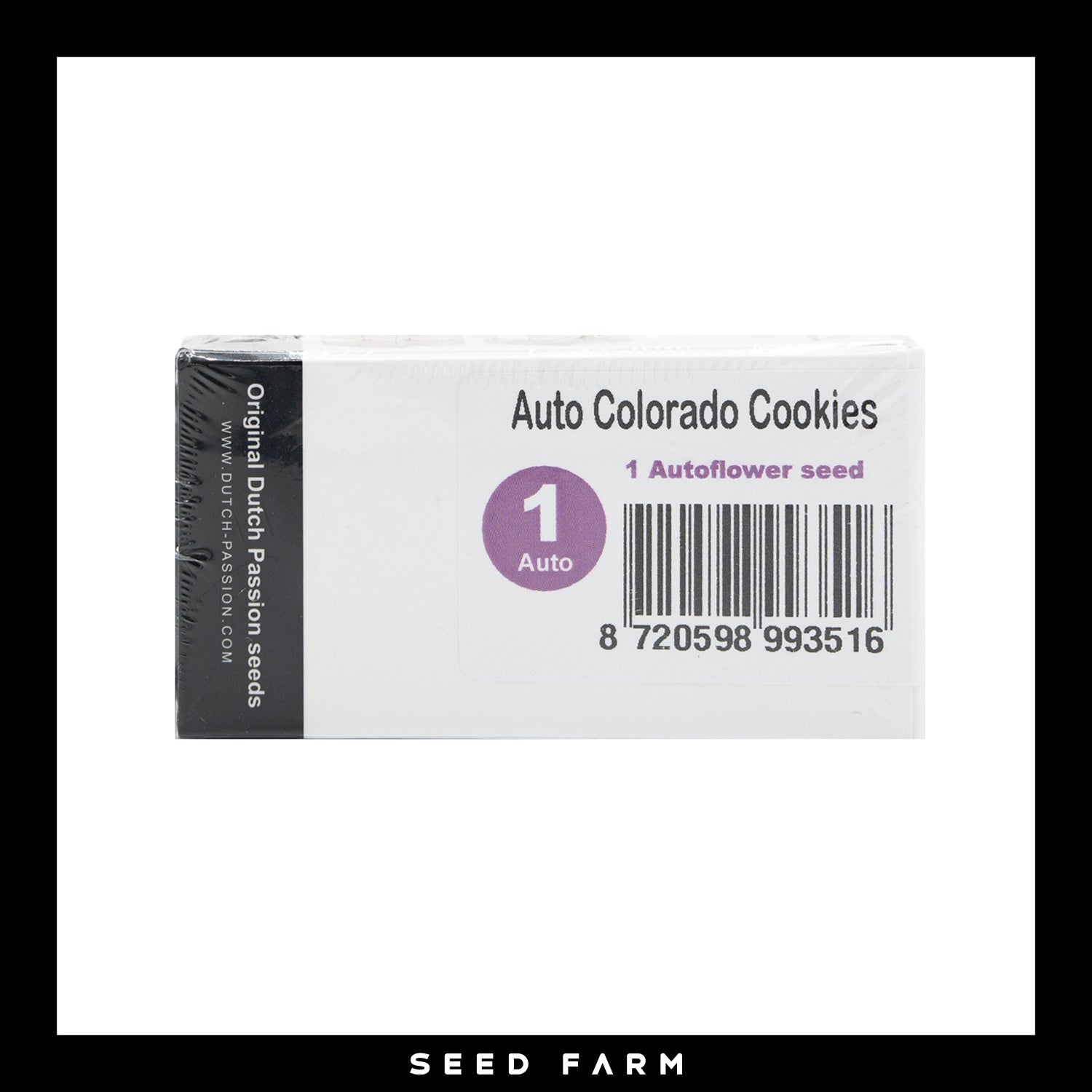 Dutch Passion, Colorado Cookies, automatische Cannabis Samen, 1 Stück, Vorderansicht