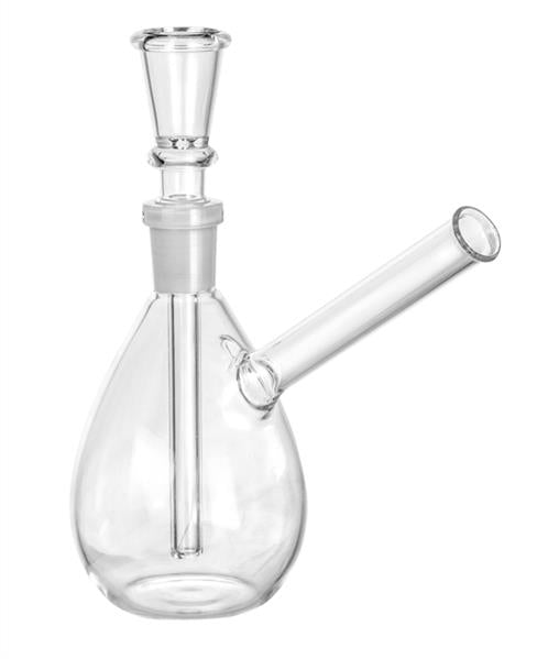 Glas Bong - "Top Bowl Teardrop Mini" im Koffer
