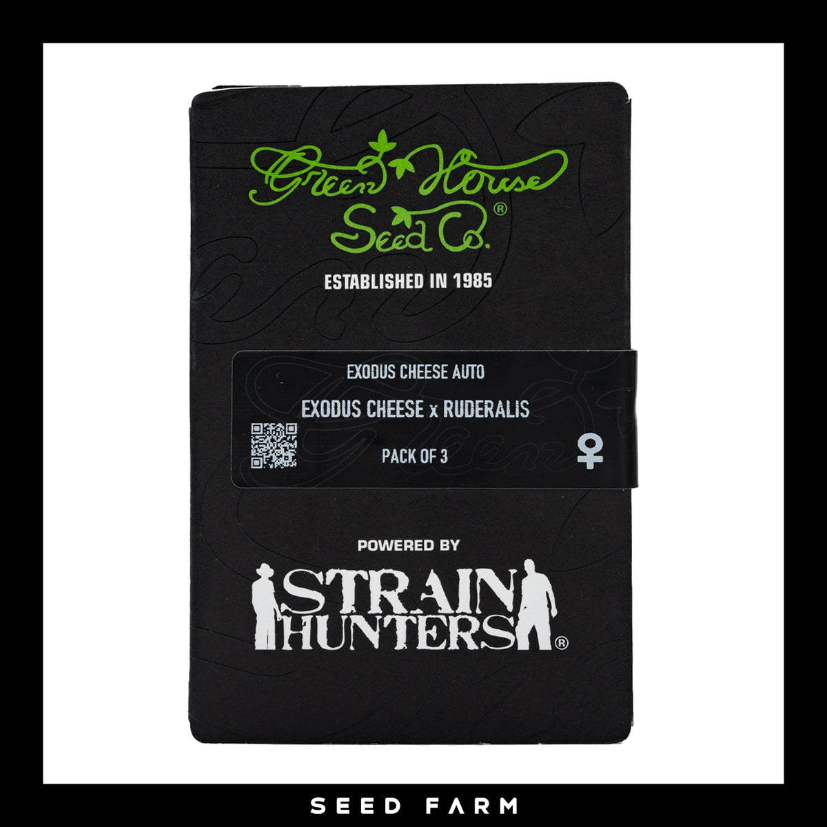 Green House Seed Company, Exodus Cheese, automatic Cannabis Samen, Vorderansicht