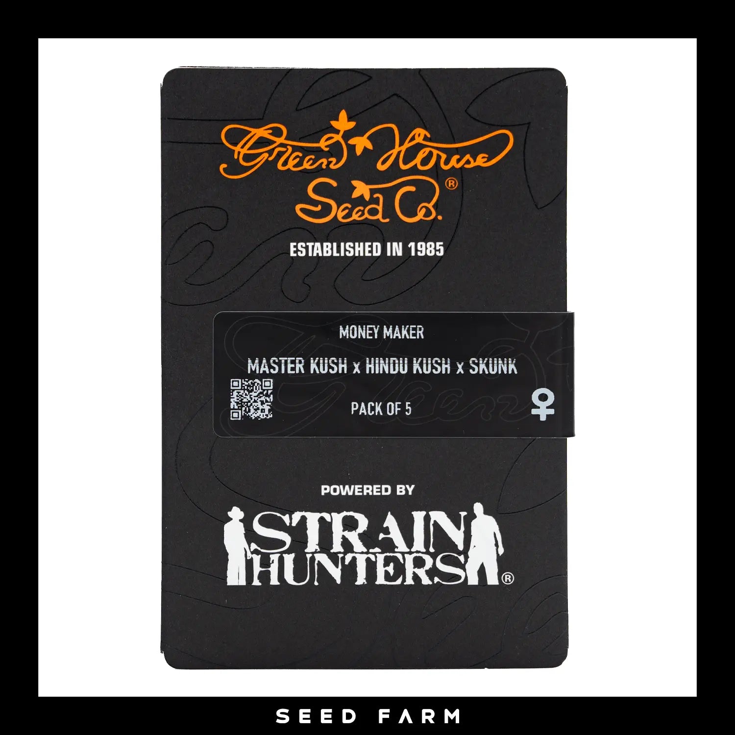 Green House Seed, Money Maker, feminisierte Cannabis Samen, 5 Stück, Vorderansicht
