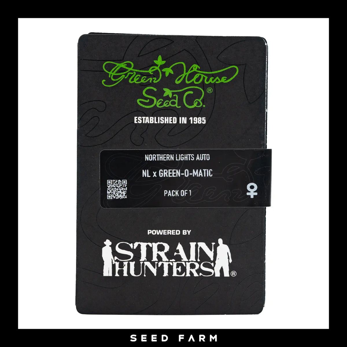Green House Seed, Northern Lights, automatische Cannabis Samen, Vorderansicht