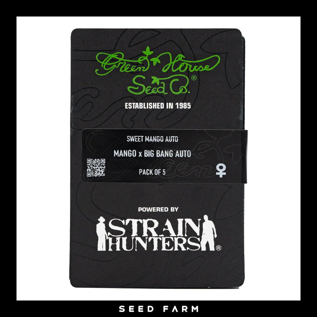 Green House Seeds, Sweet Mango, automatische Cannabis Samen, 5 Stück, Vorderansicht