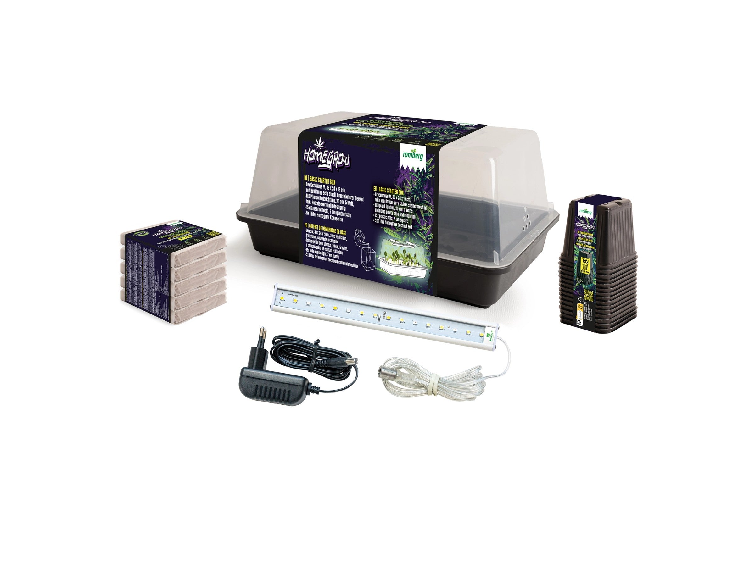 Romberg - Zimmergewächshaus Basic Starter Box