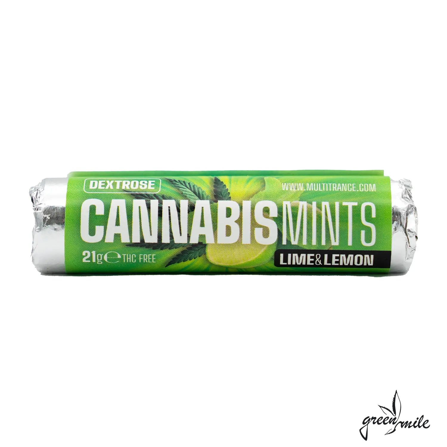 Multitrance, Cannabismints, Lime & Lemon, Verpackung, Vorderansicht