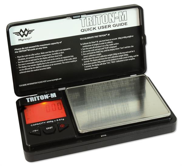 My Weigh - Triton Mini 400 Digitalwaage | max. 400g