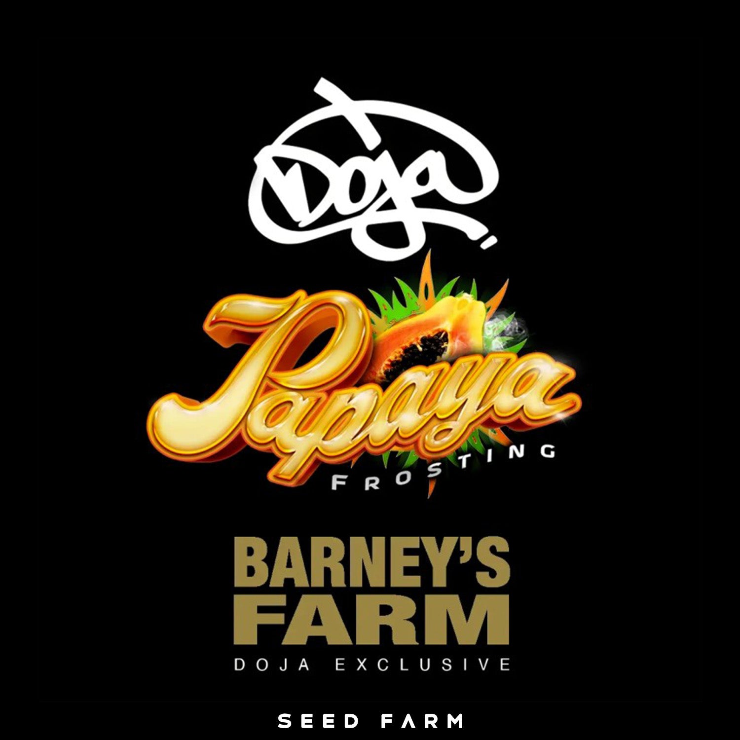 Barney's Farm x Doja - PAPAYA FROSTING - Feminized