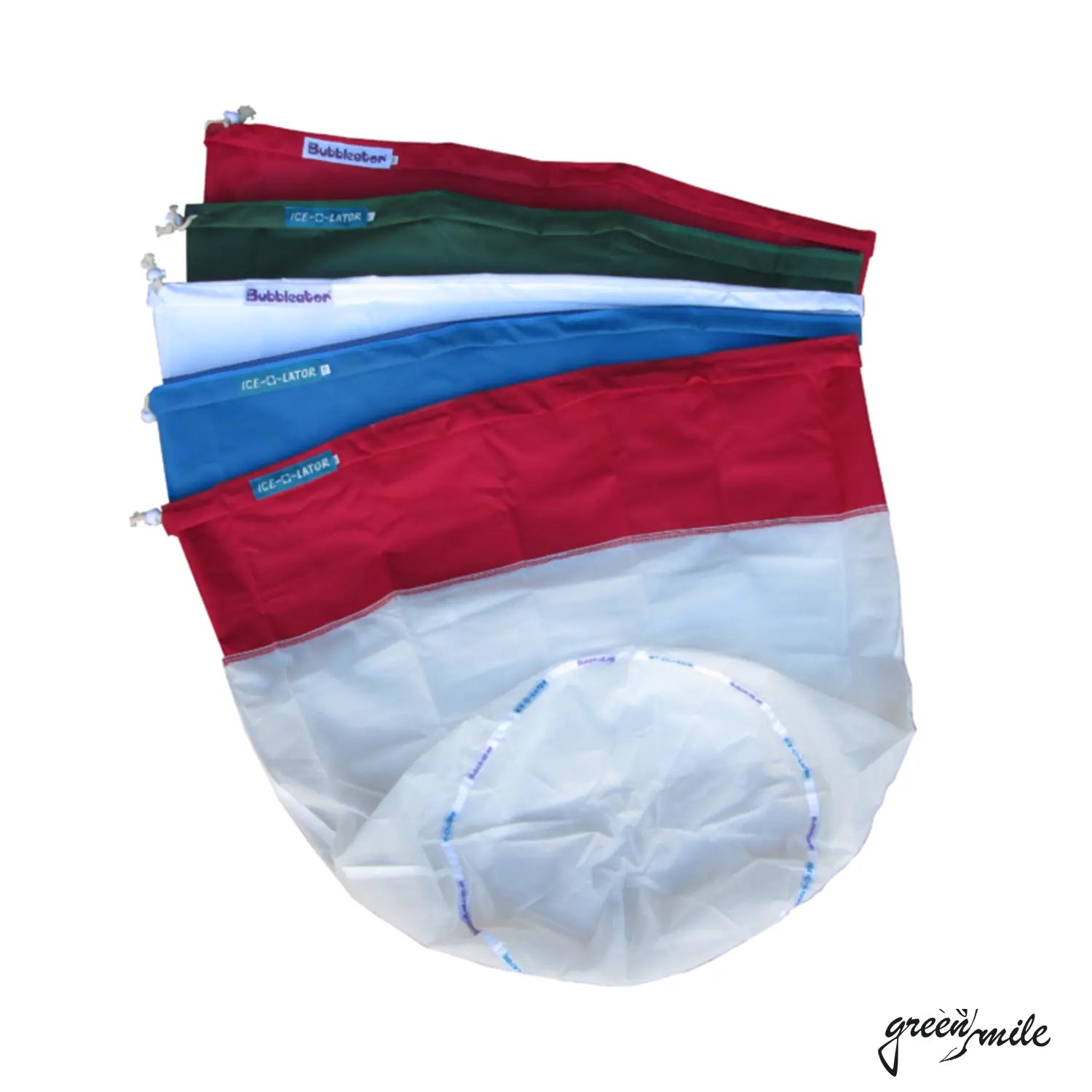 Pollinator, Bubbleator XL, Ice o Later 5 Bag Set, Draufsicht