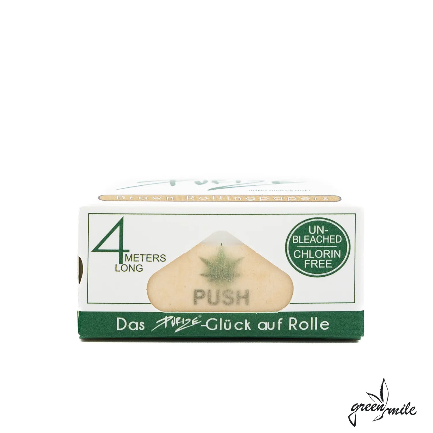 Purize Papers, Brown Roll, 4 Meter, Unbleached, Vorderansicht