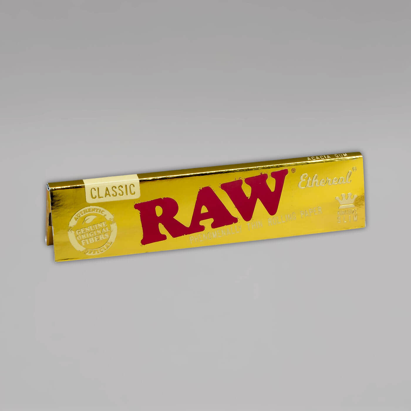 RAW - Ethereal Gold KS Slim | 32 Blatt 100% ungebleicht