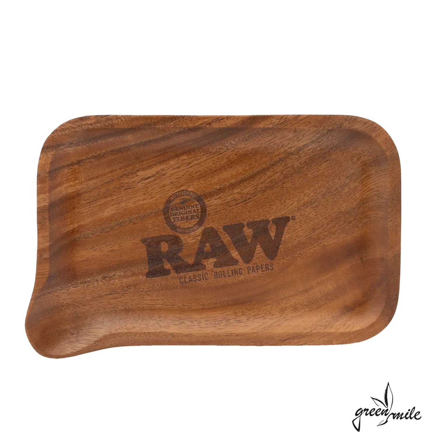 Raw, Wooden Pour Tray, Holz Drehtablett, Produktansicht