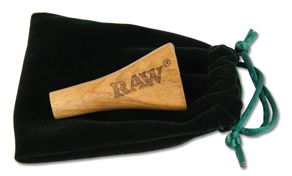 RAW - Double Barrel Cig Holder Wooden 1 1/4