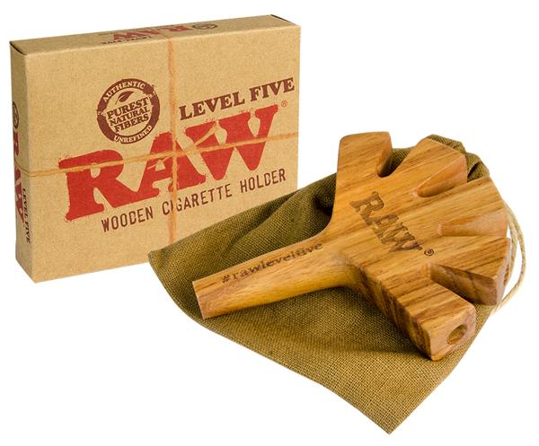 RAW - Level 5 Cig Holder Wooden