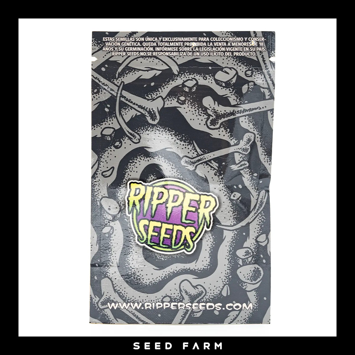 Ripper Seeds Zombie Kush automatische Cannabis Samen, Rückansicht