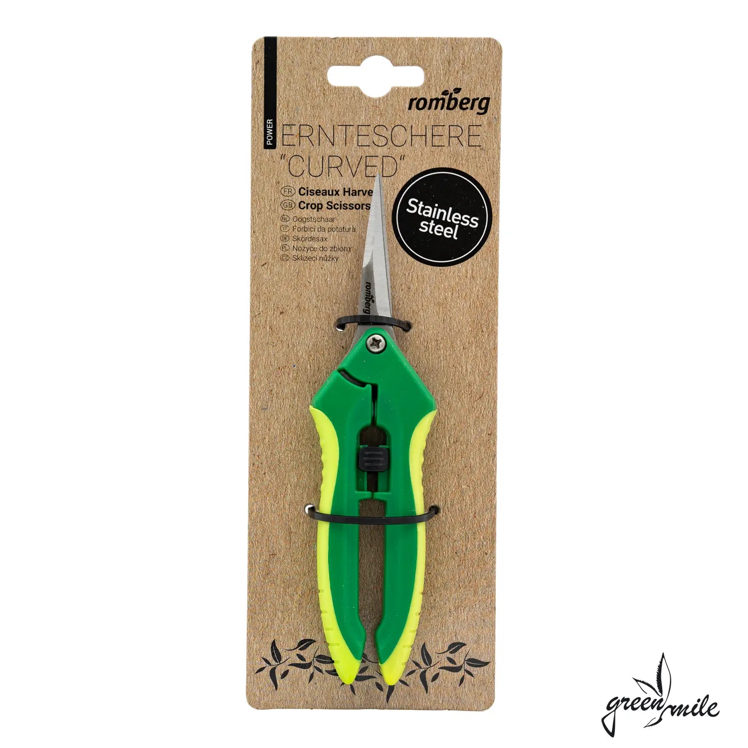 Romberg, Ernteschere, Curved, Vorderseite