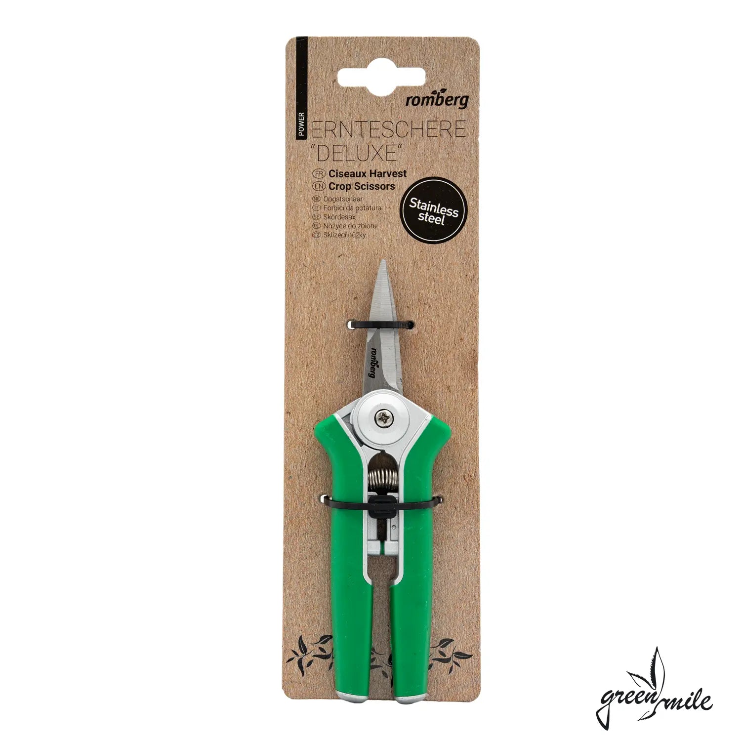 Romberg, Ernteschere, Deluxe, Vorderseite