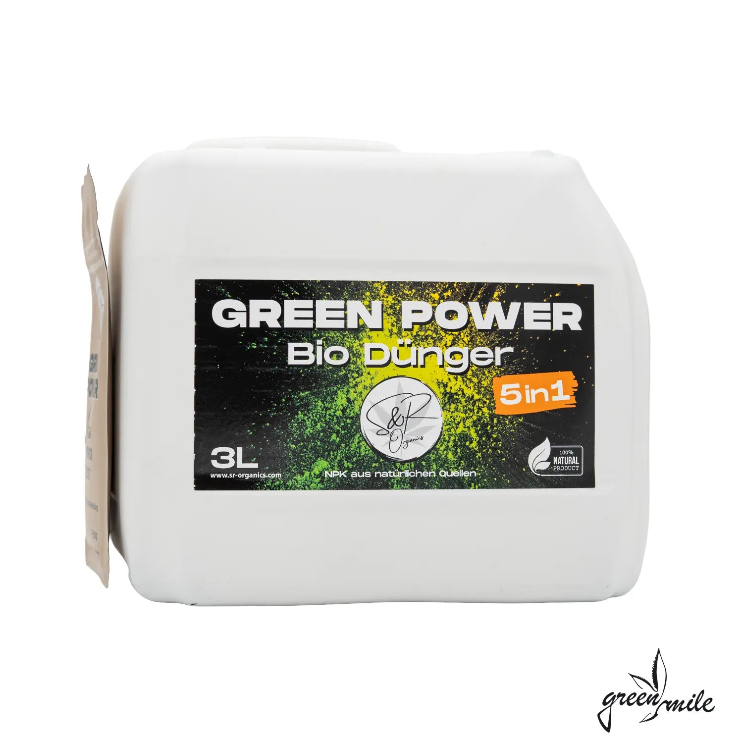 S&R Organics, Green Power, 5in1, 3Liter, Vorderansicht