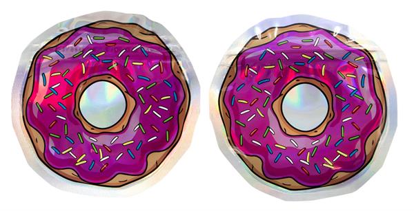 Mylar Bag - Zip-Beutel Geruchsstopp | Donut | VE=100Stk