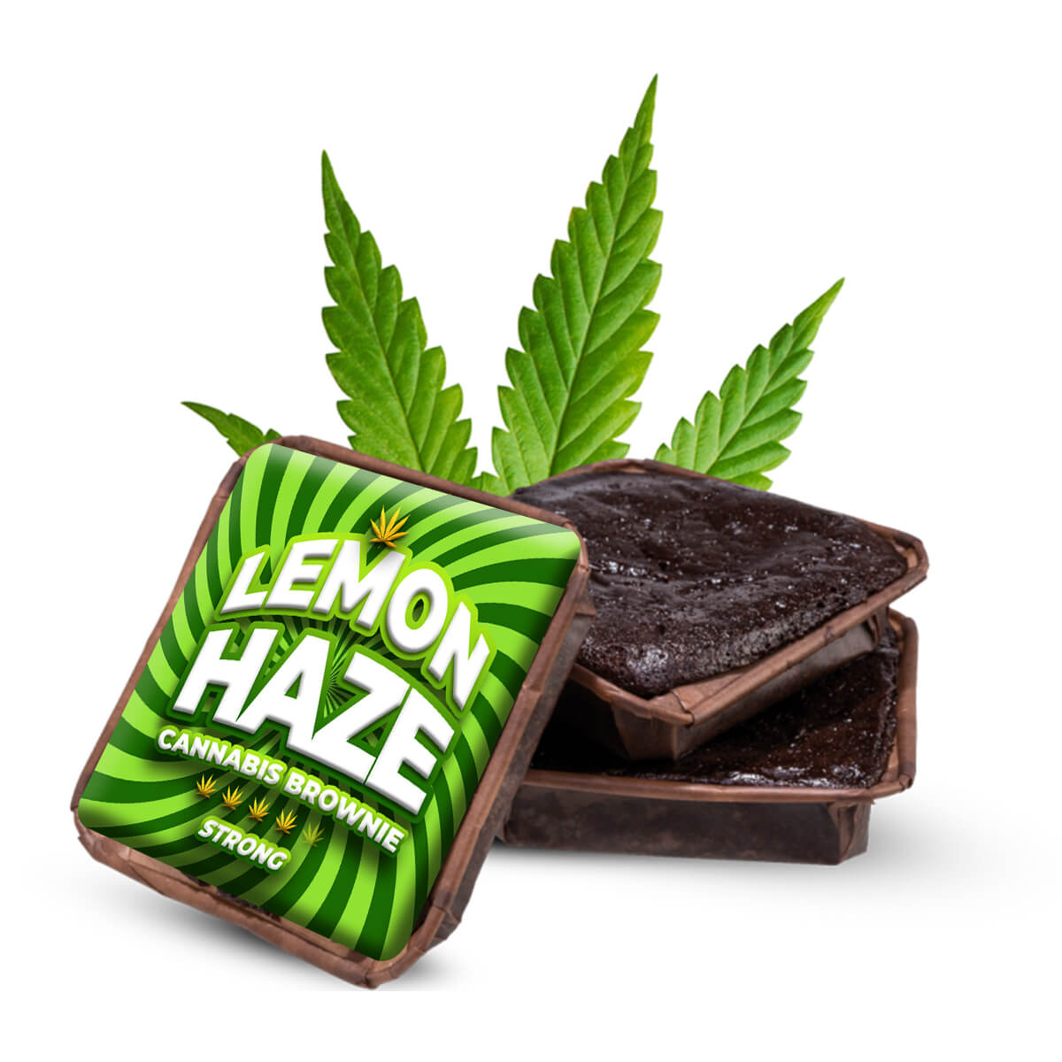 Cannabis Bakehouse - Lemon Haze Brownie | 75g