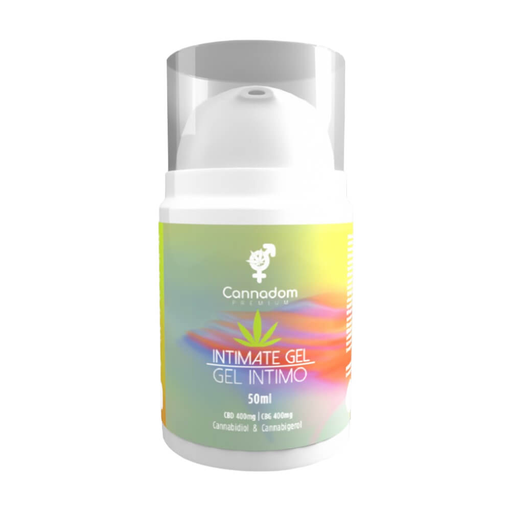 Cannadom Premium - Intim-Gleitgel CBD 400mg CBG 400mg (50ml)