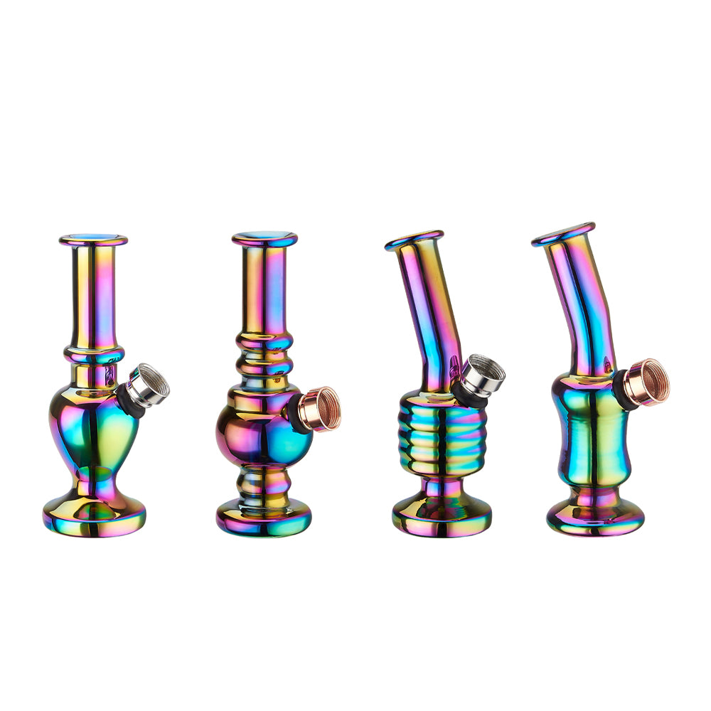 Champ High - Mini Glass Rainbow Bong | 12.5cm