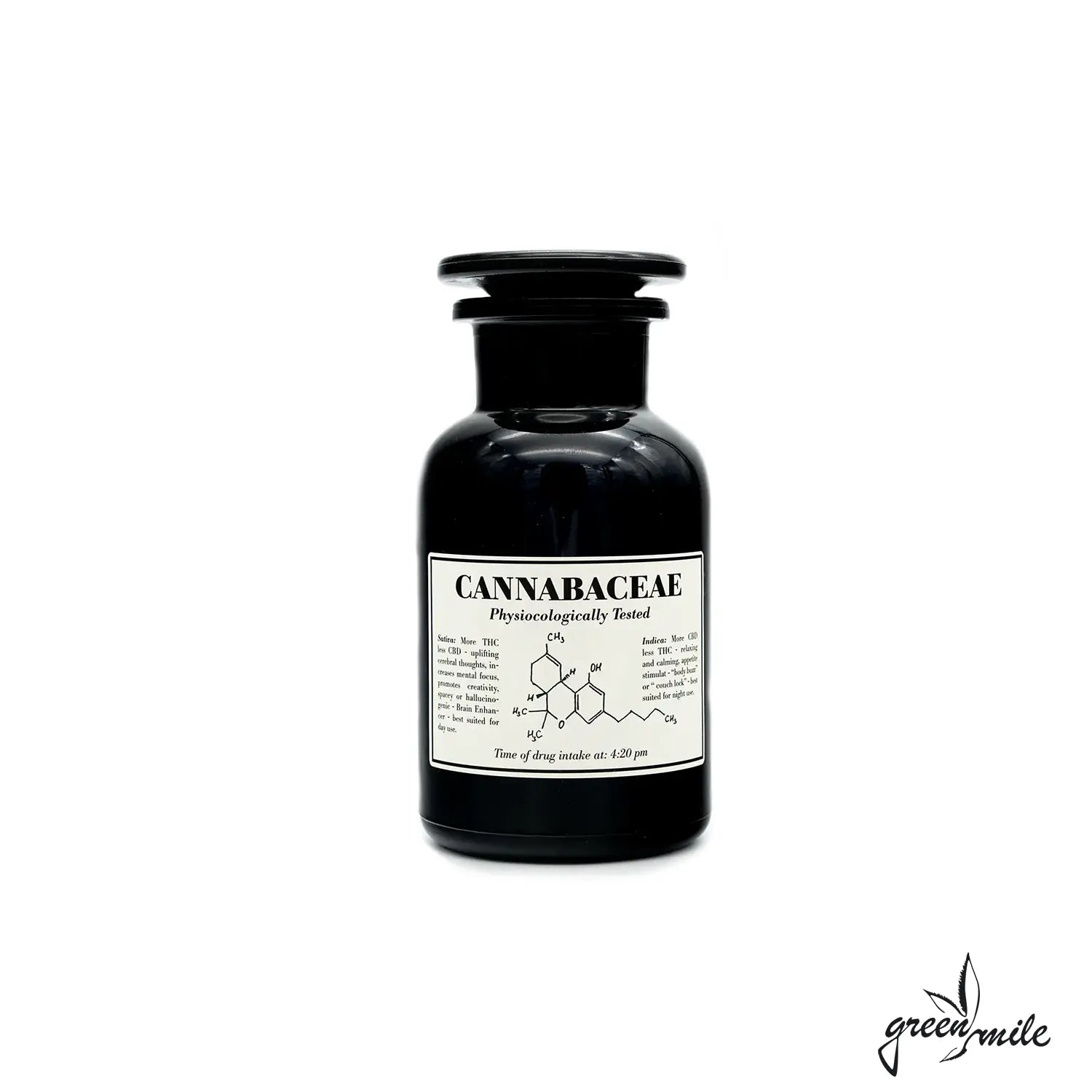 250ML Love Mary like Juana Glas Mary Purple mit analog Hydrometer geschlossen