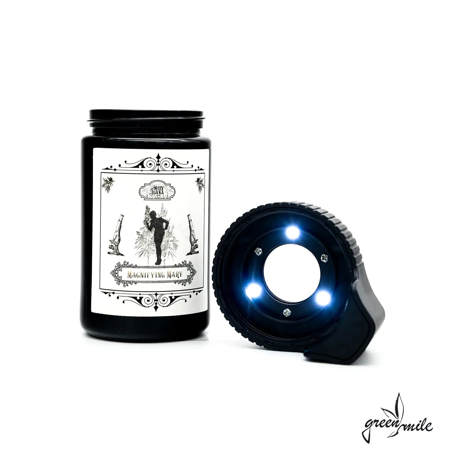 Love Mary like Juana Magnifying Mary LED Lupe Front mit LED Deckel