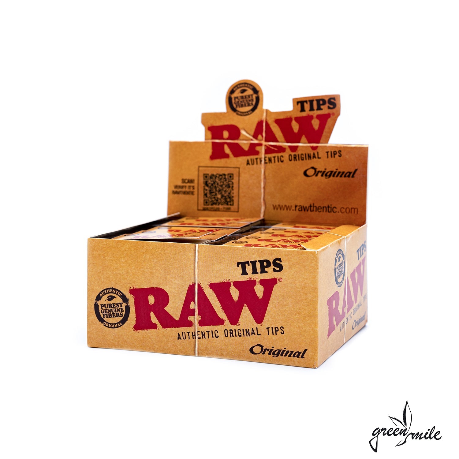 Raw Tips Original Blister Seitenansicht