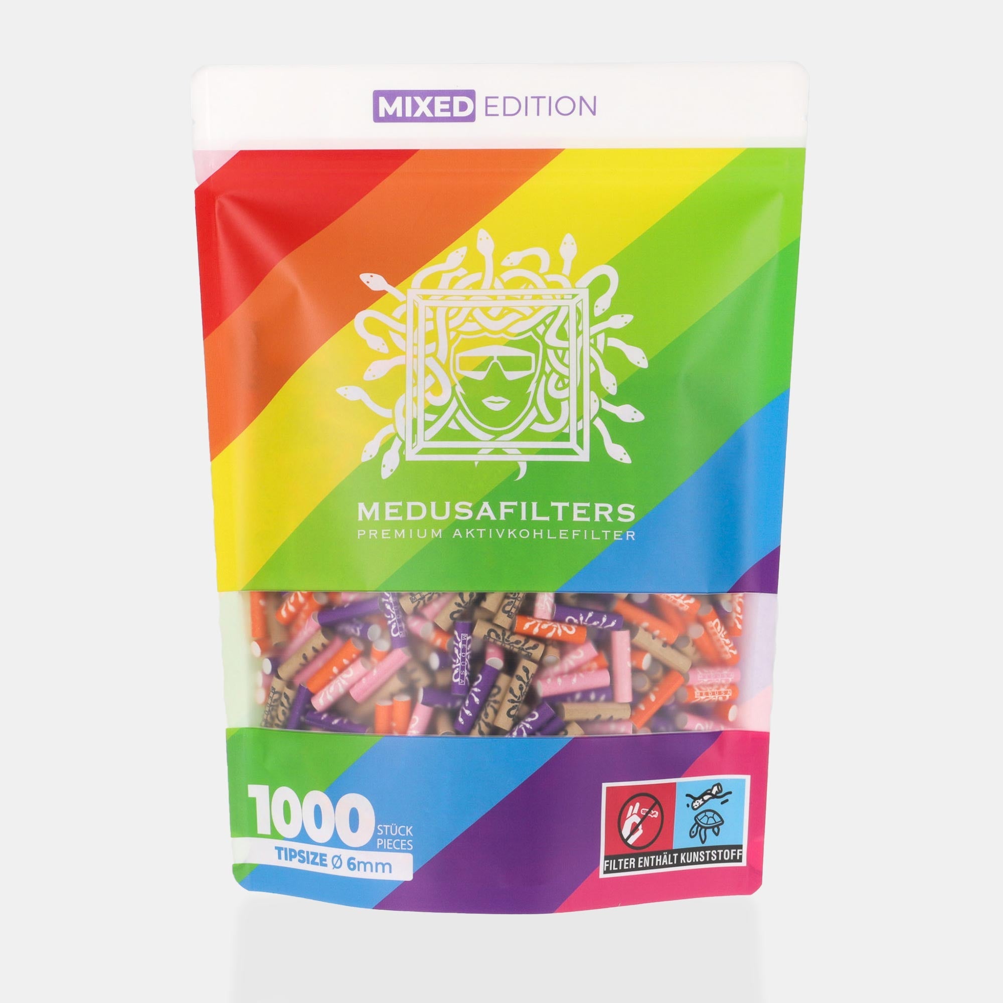 MEDUSA - Aktivkohlefilter | 1000Stk im Beutel