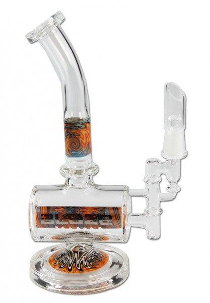 "Blaze Glass" Oil Rig mit Inline Slit Diffusor