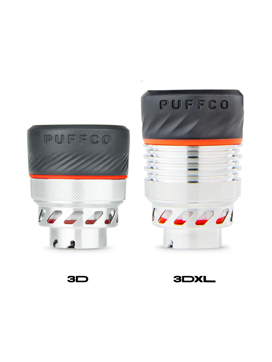 Puffco Peak Pro - 3D XL Chamber vs. 3D Frontansicht Detailaufnahme