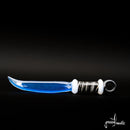 Seitenansicht Dabbing Schwert Blau